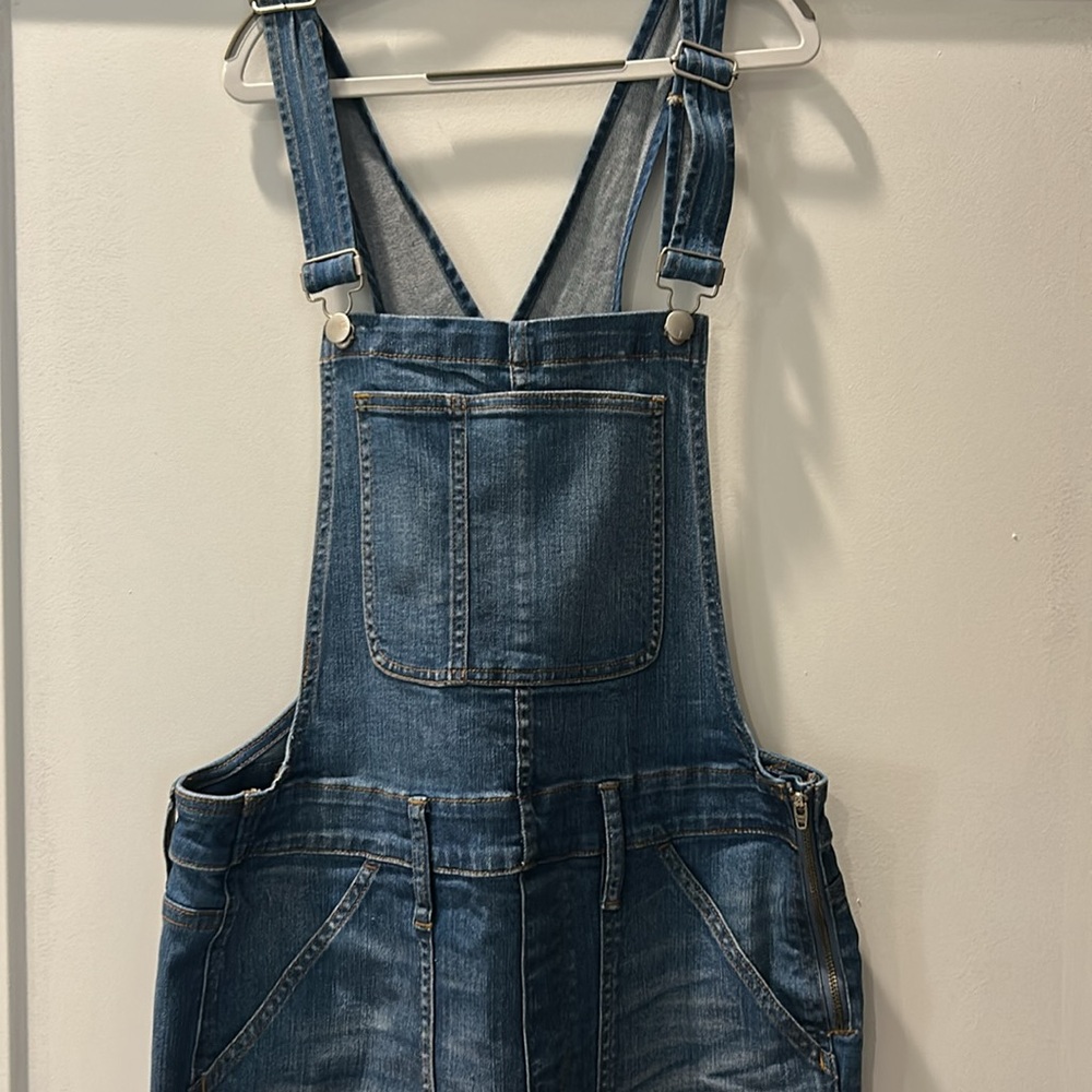 Madewell Denim Overalls View 2
